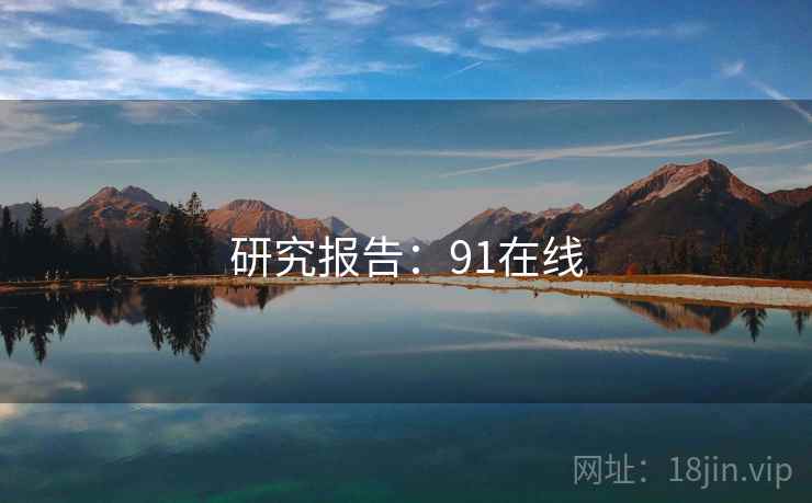 研究报告：91在线  第1张