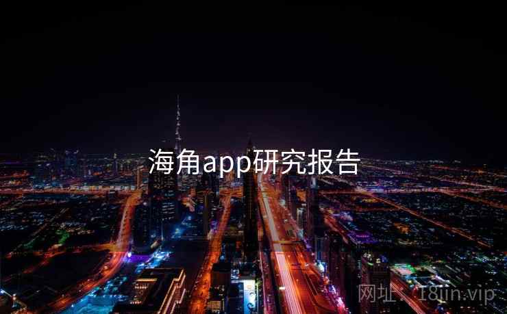 海角app研究报告